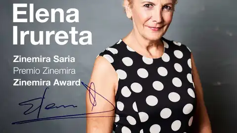La actriz Elena Irureta recibirá el Premio Zinemira La actriz Elena Irureta recibirá el Premio Zinemira