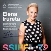 La actriz Elena Irureta recibirá el Premio Zinemira 