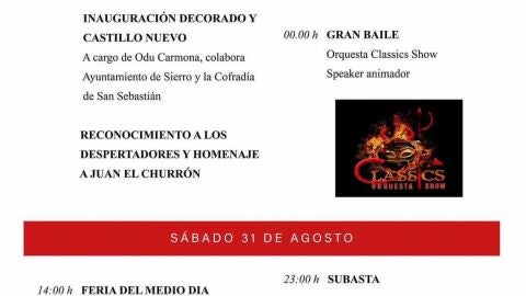 sierro fiestas 