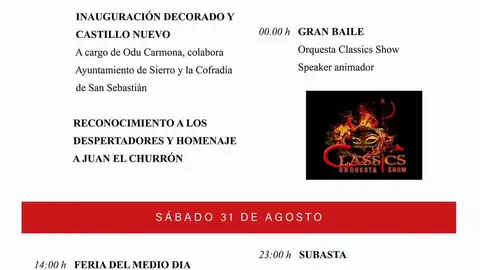 sierro fiestas sierro fiestas