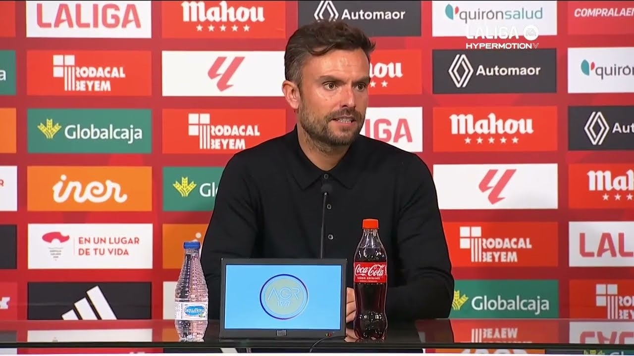 Rubén Albés: "Yo no marco los objetivos, los marca el club" Rubén Albés: "Yo no marco los objetivos, los marca el club"