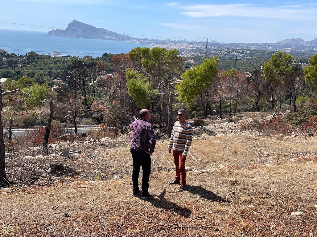 Altea invierta 50.000 euros en acciones destinadas a prevenir incendios Altea invierta 50.000 euros en acciones destinadas a prevenir incendios