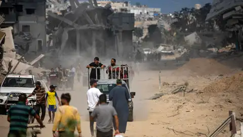 Gaza sufre un sábado sangriento con al menos 40 muertos en ataques israelíes Gaza sufre un sábado sangriento con al menos 40 muertos en ataques israelíes