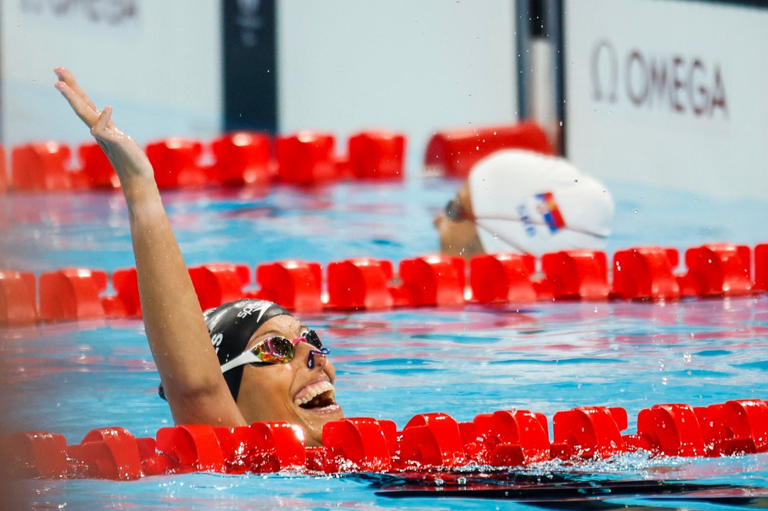 Teresa Perales gana el bronce en la piscina e iguala el récord histórico de Michael Phelps Teresa Perales gana el bronce en la piscina e iguala el récord histórico de Michael Phelps