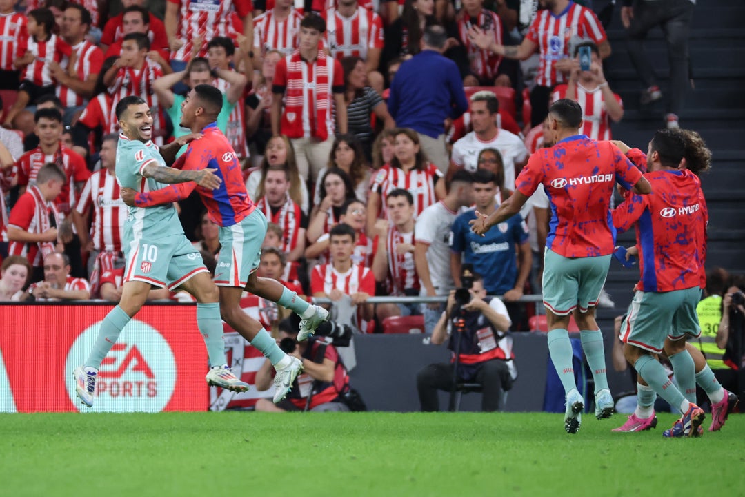 Correa da la victoria al Atlético de Madrid en el 92 contra el Athletic (0-1) Correa da la victoria al Atlético de Madrid en el 92 contra el Athletic (0-1)
