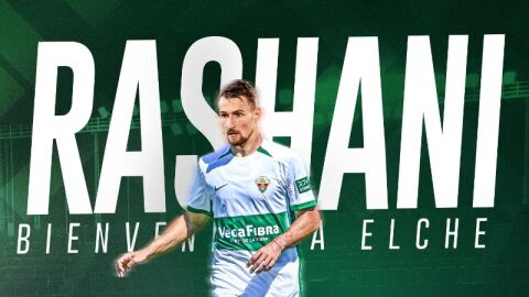 El Elche CF ha anunciado el fichaje del extremo Elbasan Rashani.