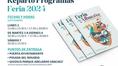 Programas de la Feria de Albacete 2024 Programas de la Feria de Albacete 2024