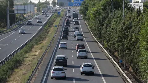 Imagen de archivo de la autovía A-3 Imagen de archivo de la autovía A-3