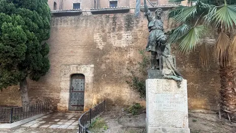 Estatua de “El Palleter” restauración