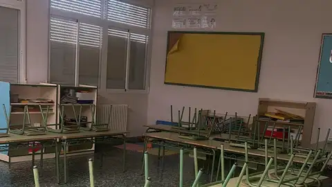 Vuelta al cole Clase vacía