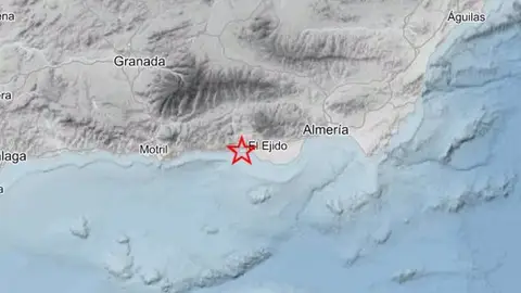 Registrado un terremoto con epicentro en Adra y de magnitud 3,4 ONDA CERO ALMERIA