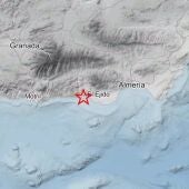 Registrado un terremoto con epicentro en Adra y de magnitud 3,4 