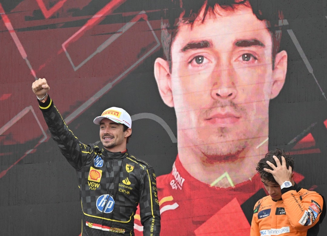 Leclerc enloquece Monza y Verstappen reduce daños Leclerc enloquece Monza y Verstappen reduce daños
