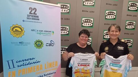 Onda Cero Marina baixa colabora con la II Carrera Solidaria &#39;En 1ª Línea&quot;.