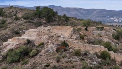 Castells dels Alcalans en Montserrat