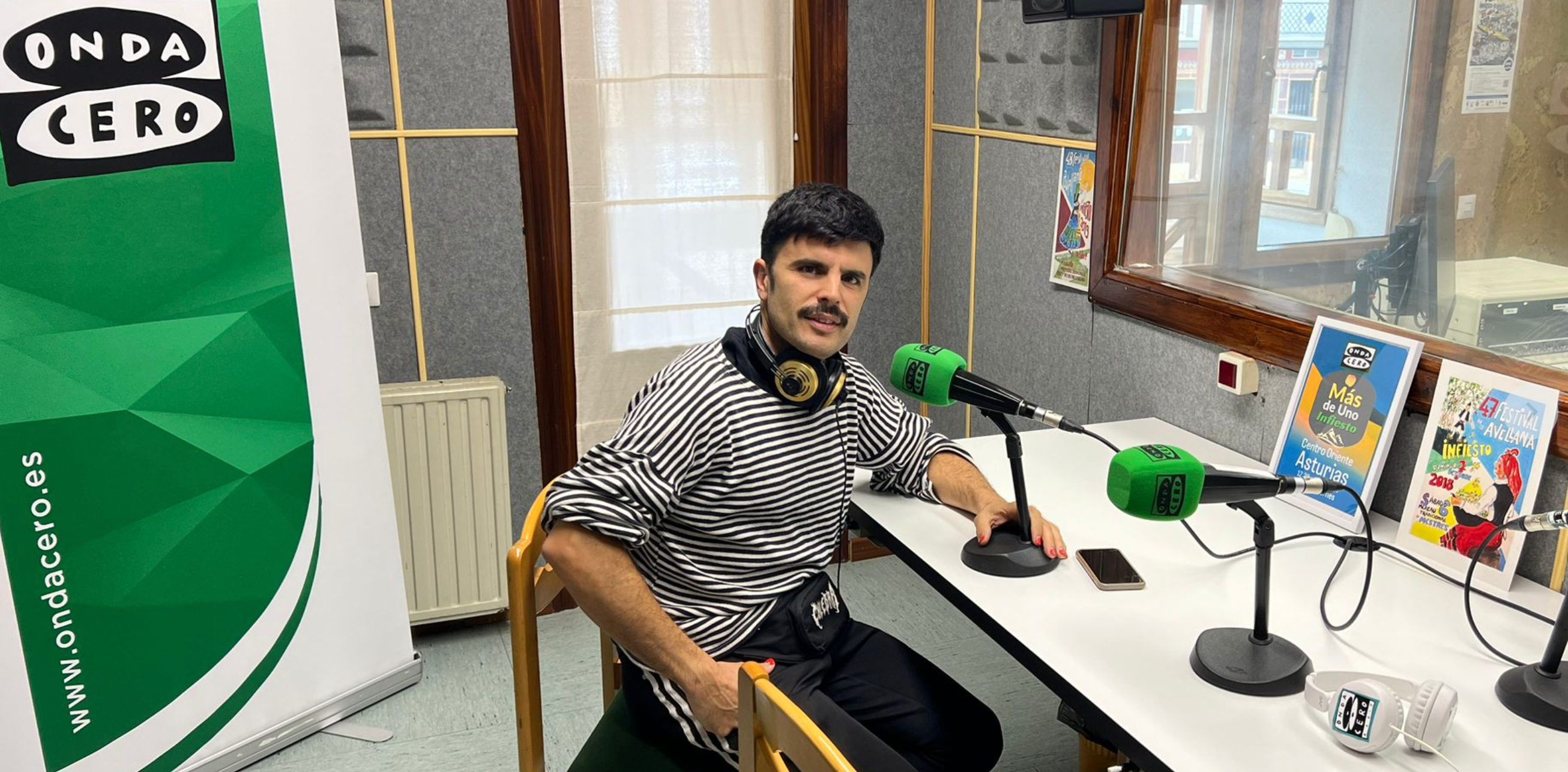 Entrevista: hoy nos ha visitado en Más de Uno, Rodrigo Cuevas Entrevista: hoy nos ha visitado en Más de Uno, Rodrigo Cuevas