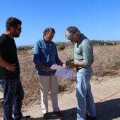 José María Román, alcalde de Chiclana, y Roberto Palmero