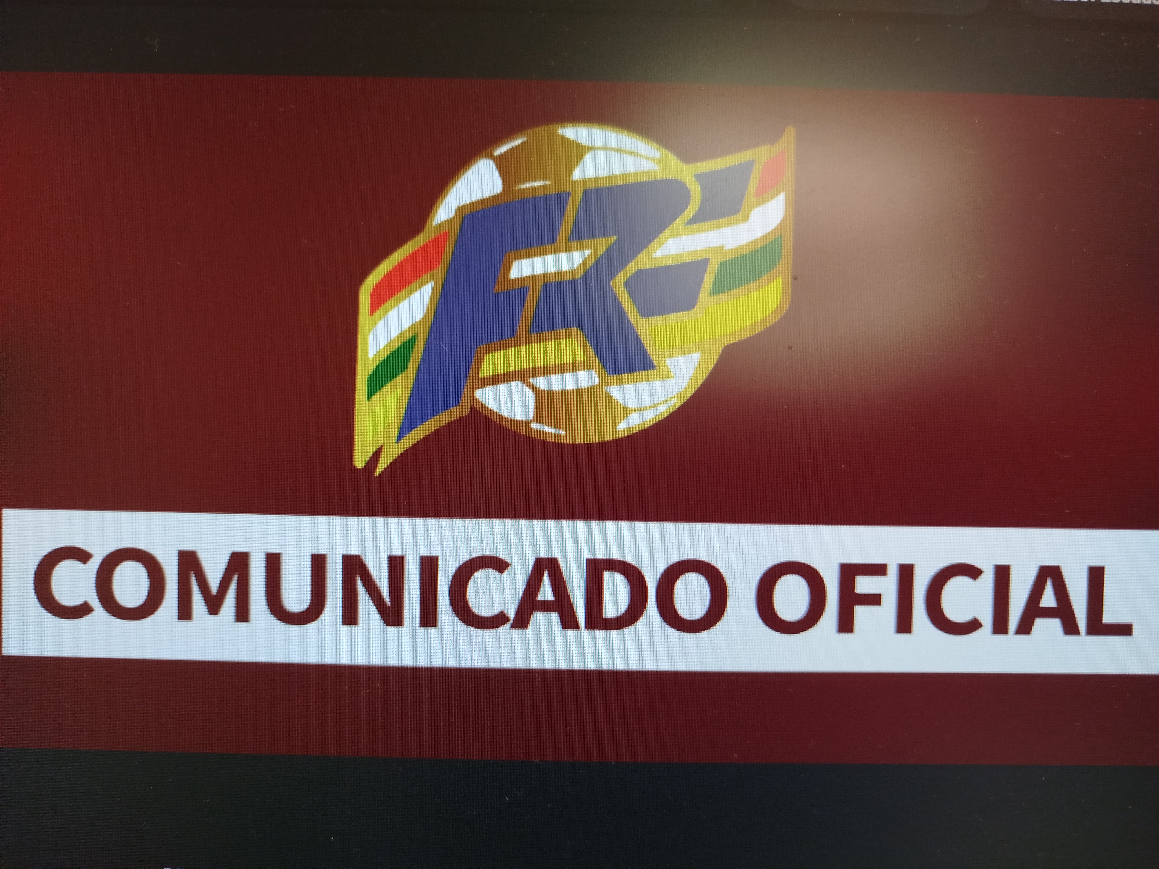 Comunicado Oficial de la Federación Riojana de Fútbol Comunicado Oficial de la Federación Riojana de Fútbol