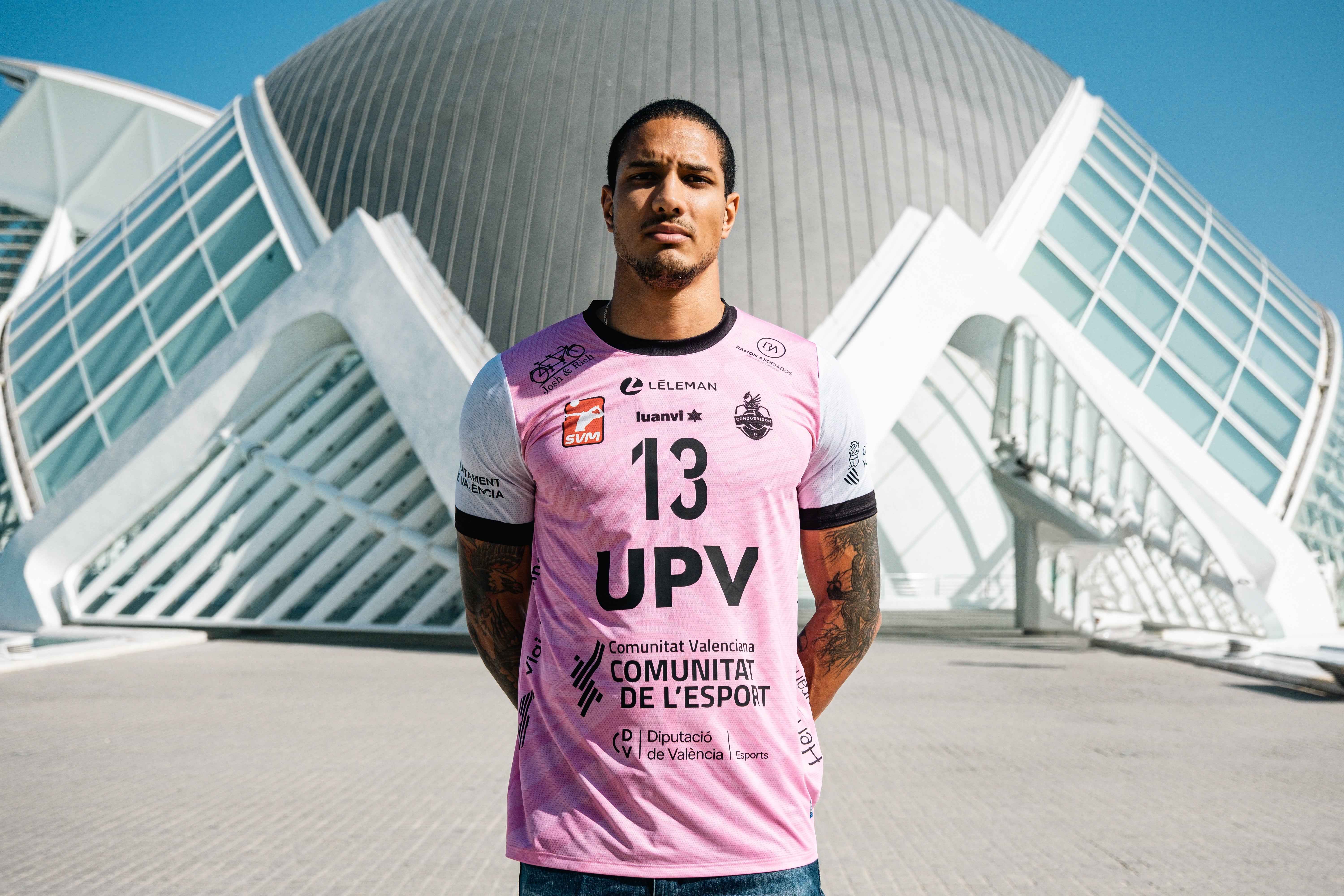 Rodrigo de Melo cierra la plantilla del UPV Léleman Conqueridor Rodrigo de Melo cierra la plantilla del UPV Léleman Conqueridor