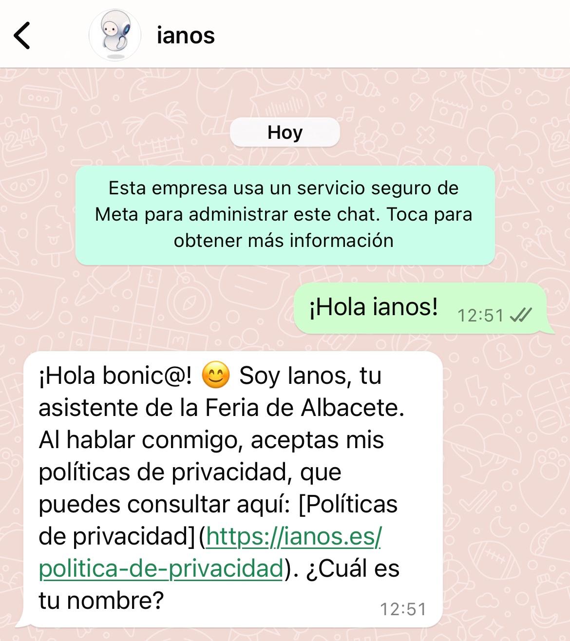 Si quieres saber algo de la Feria de Albacete, habla con 'IAnos' Si quieres saber algo de la Feria de Albacete, habla con 'IAnos'
