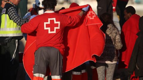 Llegada de inmigrantes a Canarias