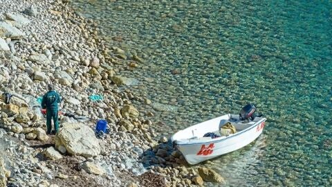 Casi medio centenar de inmigrantes llegan en tres pateras a Formentera en apenas diez minutos