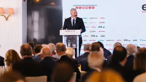 El presidente Azcón ha participado en un desayuno de Europa Press en Madrid El presidente Azcón ha participado en un desayuno de Europa Press en Madrid