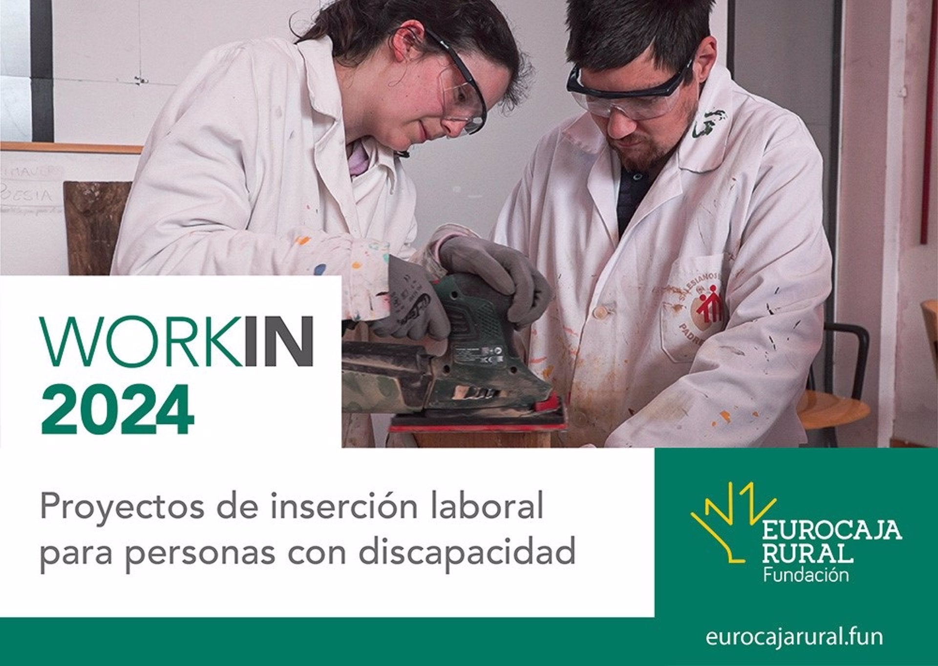 Ayudas de 10.000 euros para personas con discapacidad con el 'Workin' de Eurocaja Rural Ayudas de 10.000 euros para personas con discapacidad con el 'Workin' de Eurocaja Rural