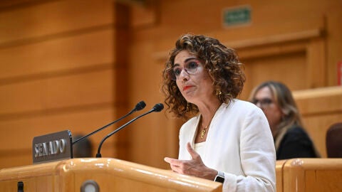 Mar&iacute;a Jes&uacute;s Montero en el Senado