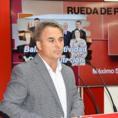 Máximo San Macario, portavoz del Grupo Socialista en la Diputación de Segovia