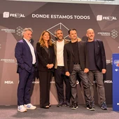 Presentación de López y Leal contra el canal Presentación de López y Leal contra el canal