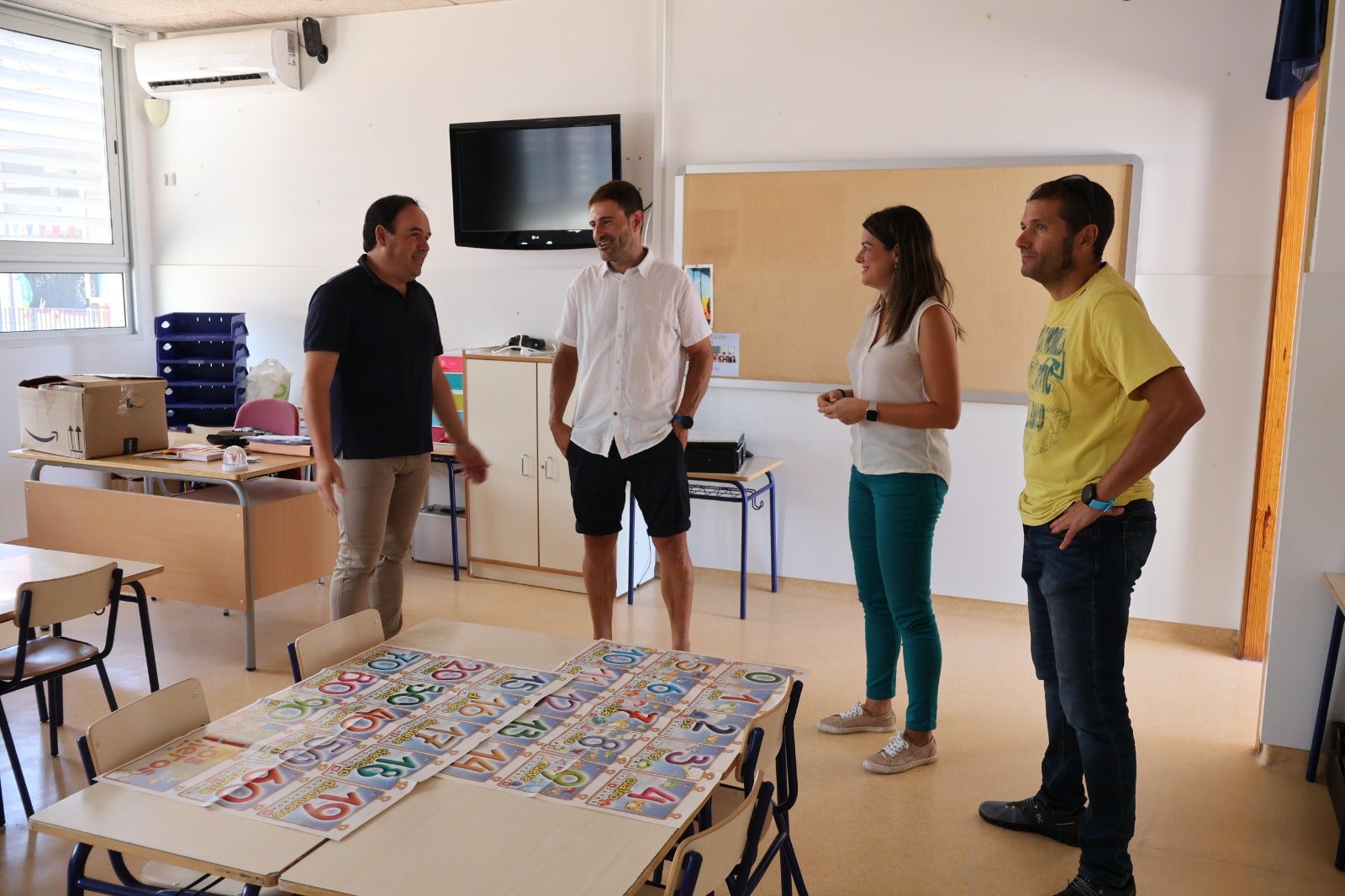 Finestrat iniciará el curso tras invertir 50.000 euros en reformar las aulas Finestrat iniciará el curso tras invertir 50.000 euros en reformar las aulas