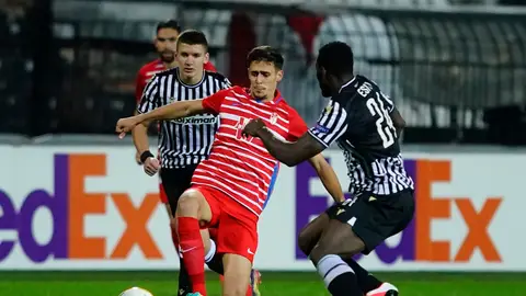 Pepe Sánchez con el Granada Pepe Sánchez con el Granada
