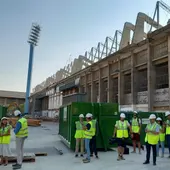 Las obras en La Romareda provocan cambios en la entrada de abonados al estadio Las obras en La Romareda provocan cambios en la entrada de abonados al estadio