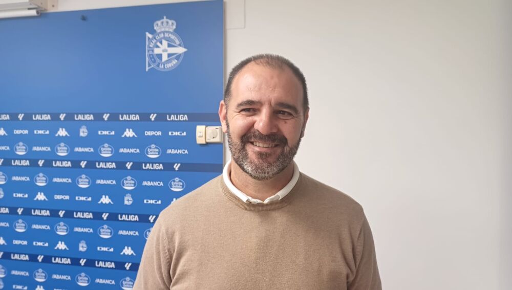 Antonio Méndez, adjunto de Soriano en la dirección de Fútbol del Deportivo