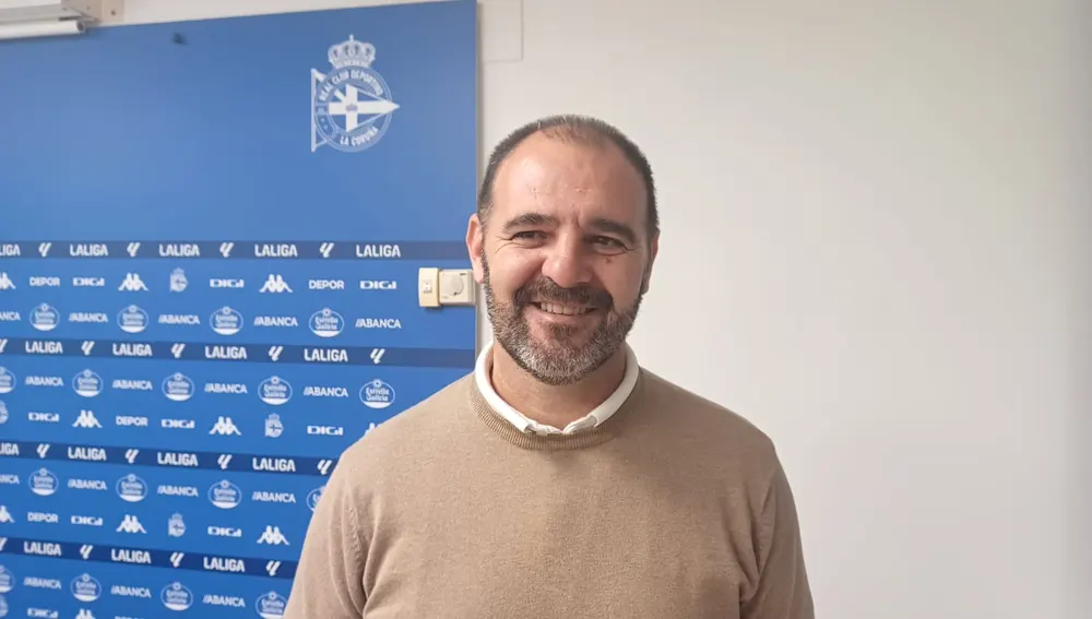 Antonio Méndez, adjunto de Soriano en la dirección de Fútbol del Deportivo Antonio Méndez, adjunto de Soriano en la dirección de Fútbol del Deportivo