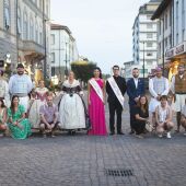 Una representación de Federación Junta Fallera de Sagunto, en la Targa de Cecina 2024