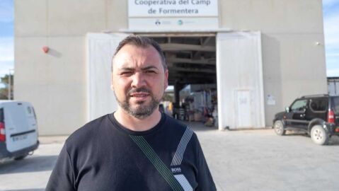 Marcos Ribas, presidente de la Cooperativa del Camp de Formentera