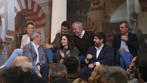 Imagen de archivo de algunos de los presidentes del PP Imagen de archivo de algunos de los presidentes del PP