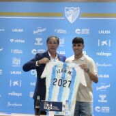 Izan Merino y Loren Juarros, Málaga CF 