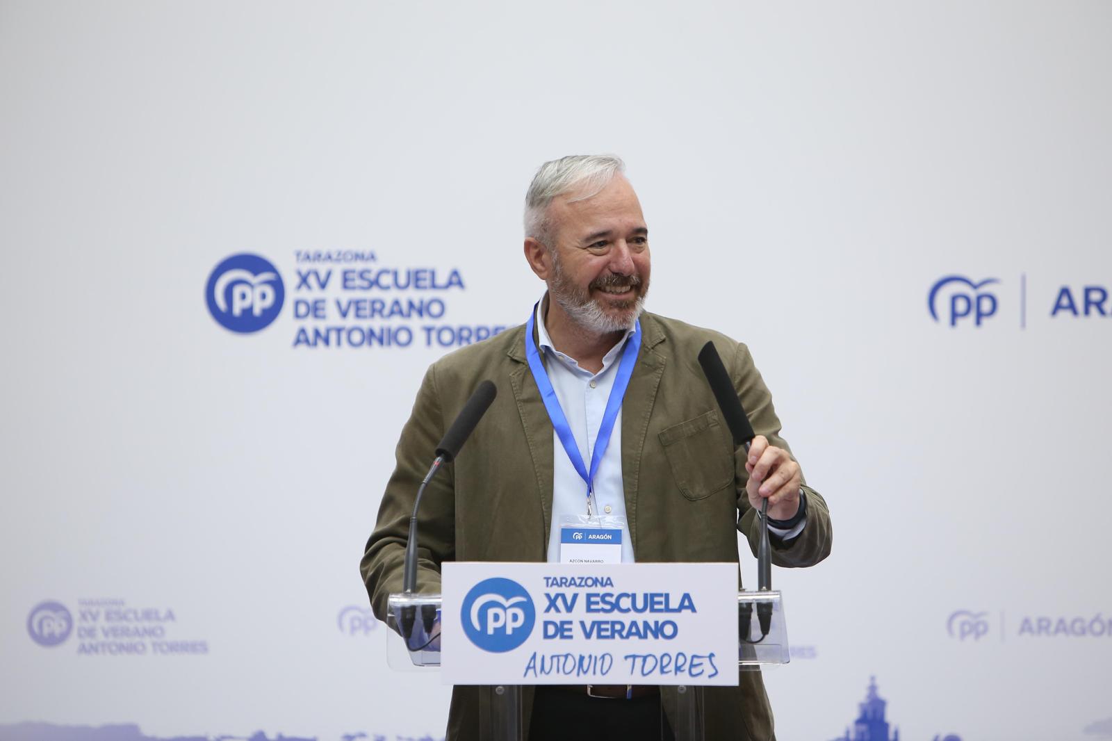 Azcón cree que a Pilar Alegría "Madrid se le ha subido a la cabeza" Azcón cree que a Pilar Alegría "Madrid se le ha subido a la cabeza"