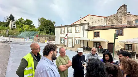 El primer tramo de obras de la rúa do Pombal abre al tráfico este viernes a la altura del Cruceiro do Gaio El primer tramo de obras de la rúa do Pombal abre al tráfico este viernes a la altura del Cruceiro do Gaio
