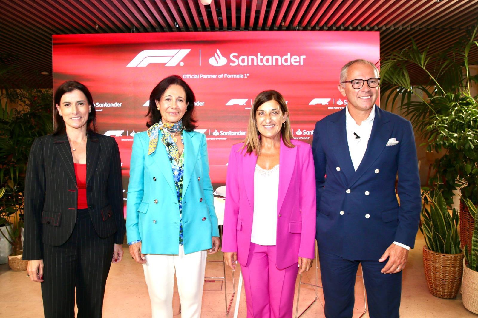 Santander se convertirá en patrocinador y banco oficial de la Fórmula 1 a partir de 2025 Santander se convertirá en patrocinador y banco oficial de la Fórmula 1 a partir de 2025