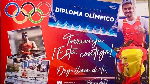 Recibimiento atleta paraolimpico