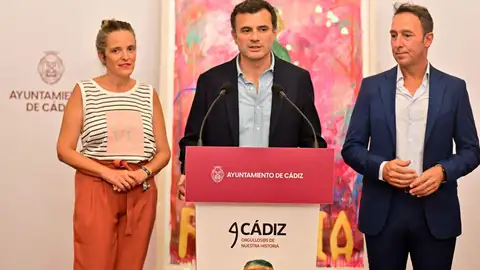 El alcalde, Bruno García, Maite González y José Manuel Cossi El alcalde, Bruno García, Maite González y José Manuel Cossi