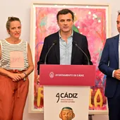 El alcalde, Bruno García, Maite González y José Manuel Cossi El alcalde, Bruno García, Maite González y José Manuel Cossi