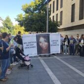 Protestas por la muerte de Esther López en Valladolid 