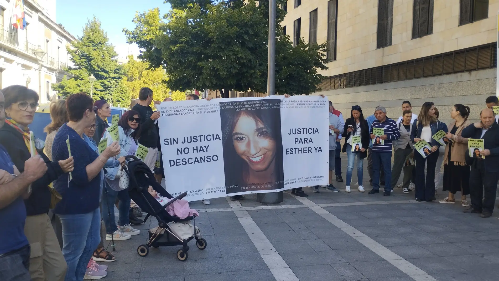 Protestas por la muerte de Esther López en Valladolid Protestas por la muerte de Esther López en Valladolid