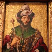 "Rey David". Museo parroquial de Santa Eulalia en Paredes de Nava