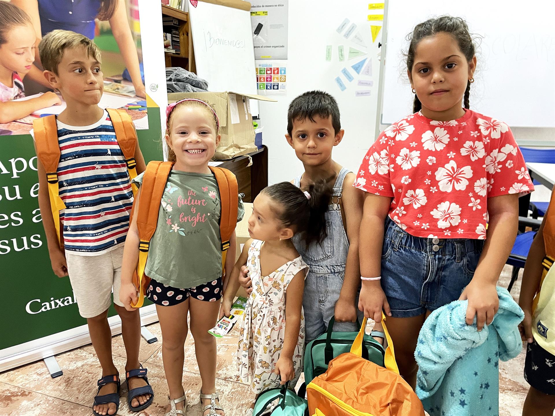 La Fundación 'la Caixa' acompaña en el inicio de curso a más de cien familias extremeñas en situación vulnerable La Fundación 'la Caixa' acompaña en el inicio de curso a más de cien familias extremeñas en situación vulnerable